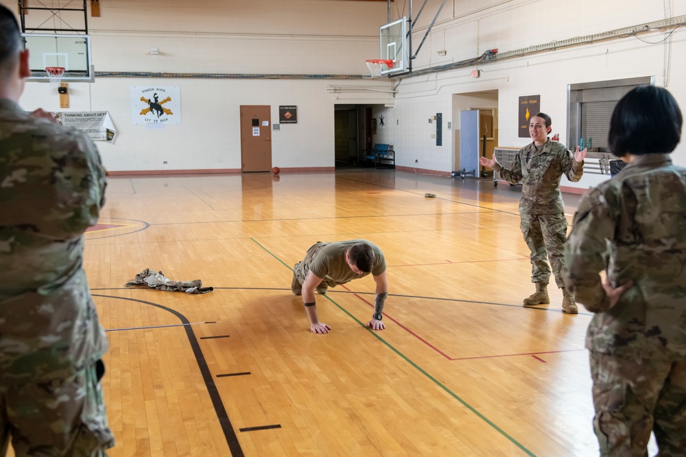 Holistic Health and Fitness program begins for the Wyoming Army National Guard