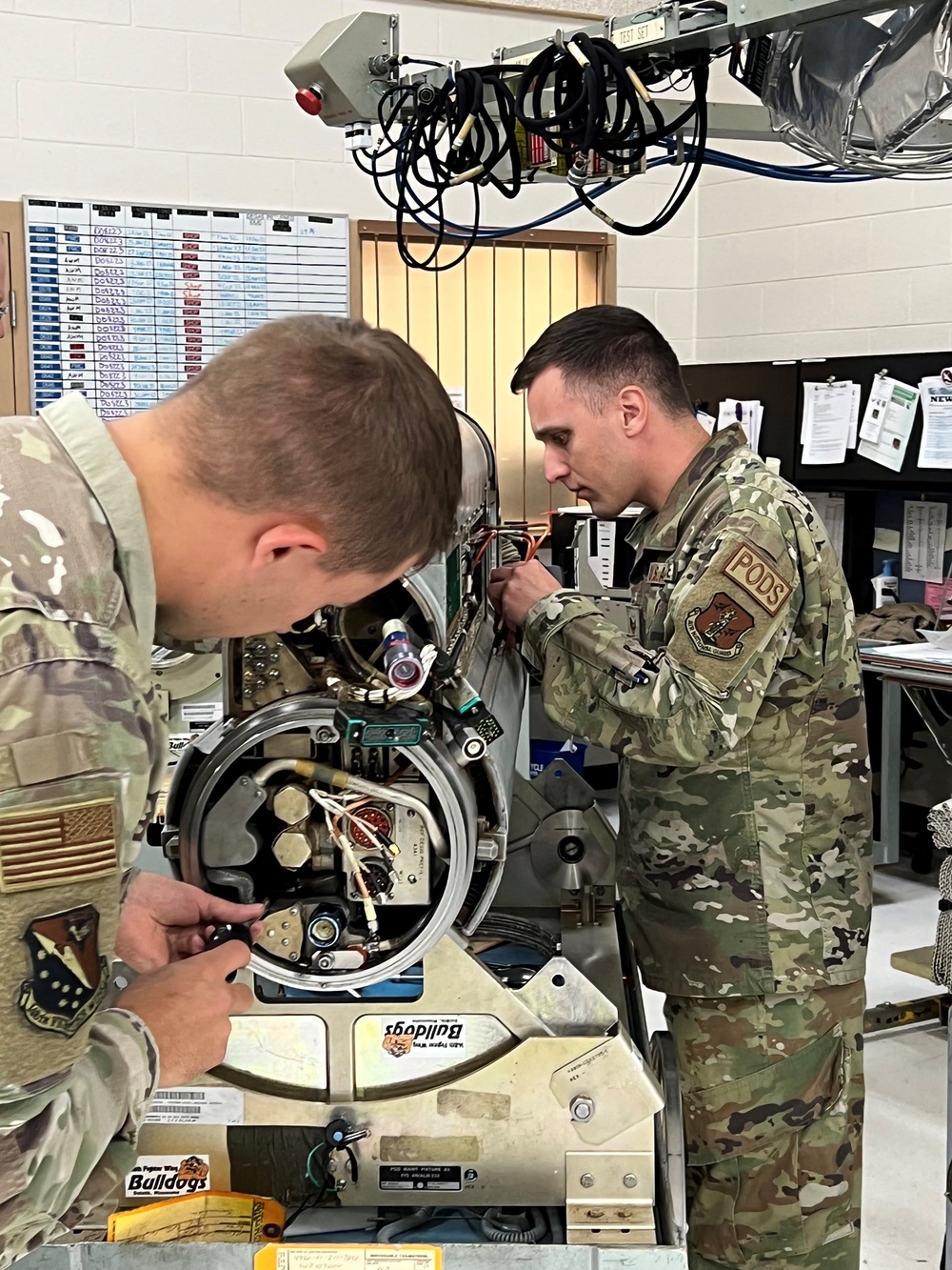 148th Fighter Wing POD Shop specialists