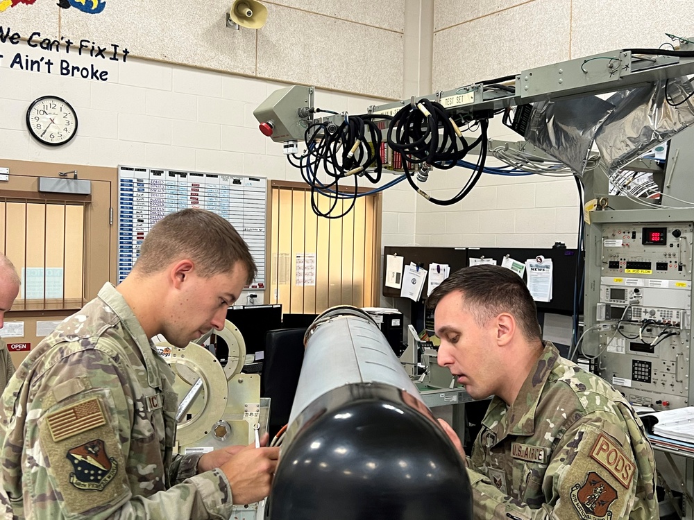 148th Fighter Wing POD Shop specialists