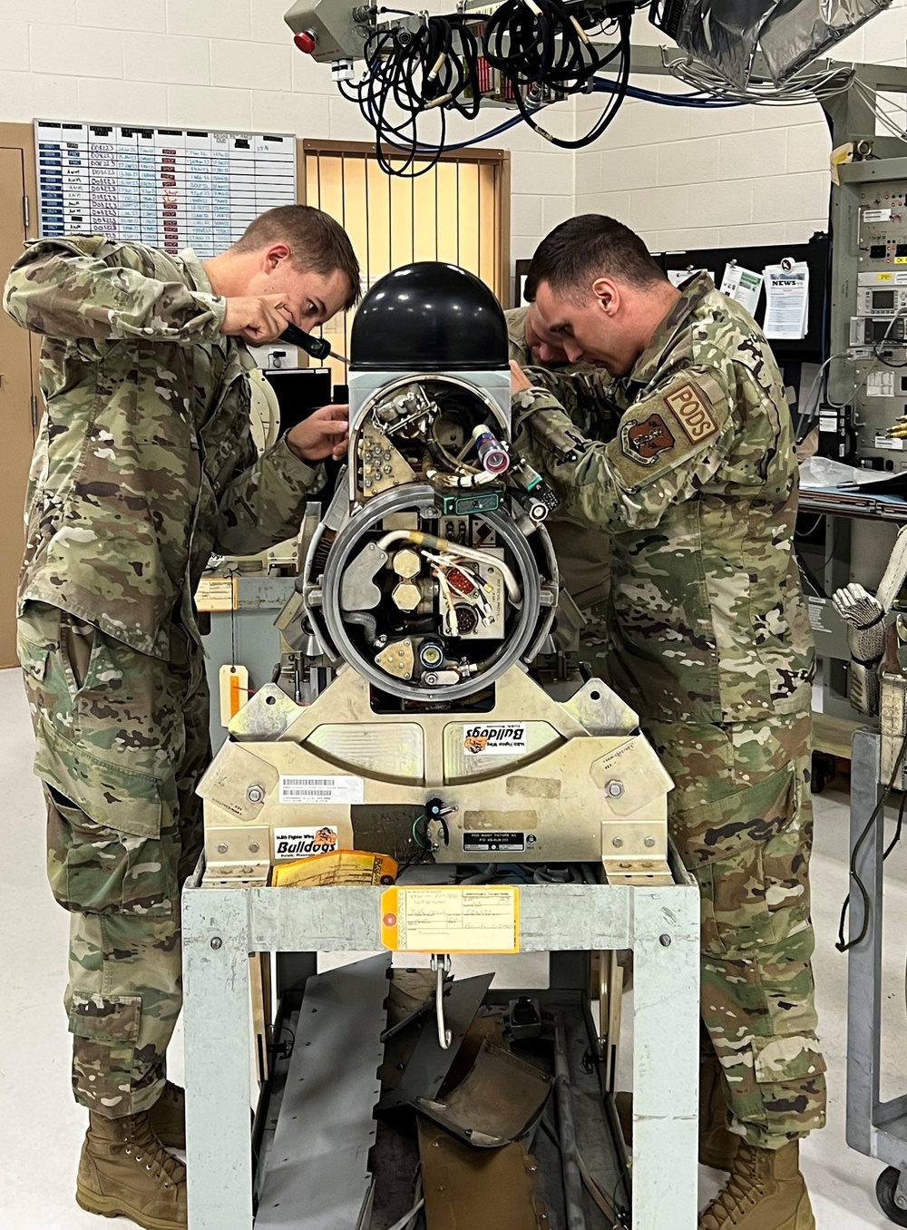 148th Fighter Wing POD Shop specialists