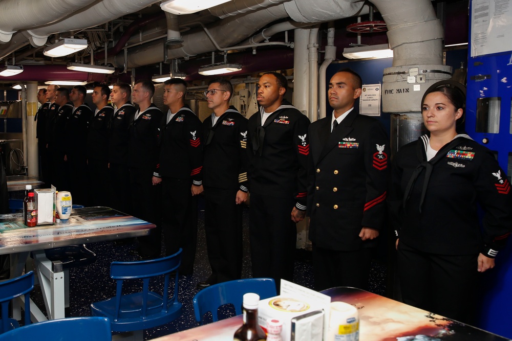 Abraham Lincoln celebrates Navy’s 247th birthday