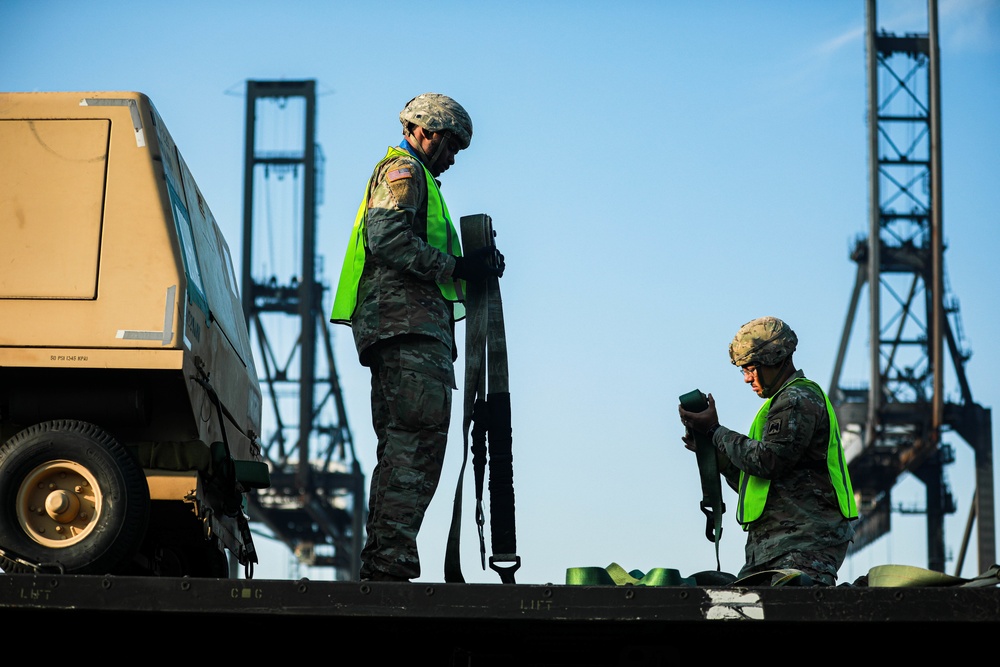 16th Combat Aviation Brigade Port Operations