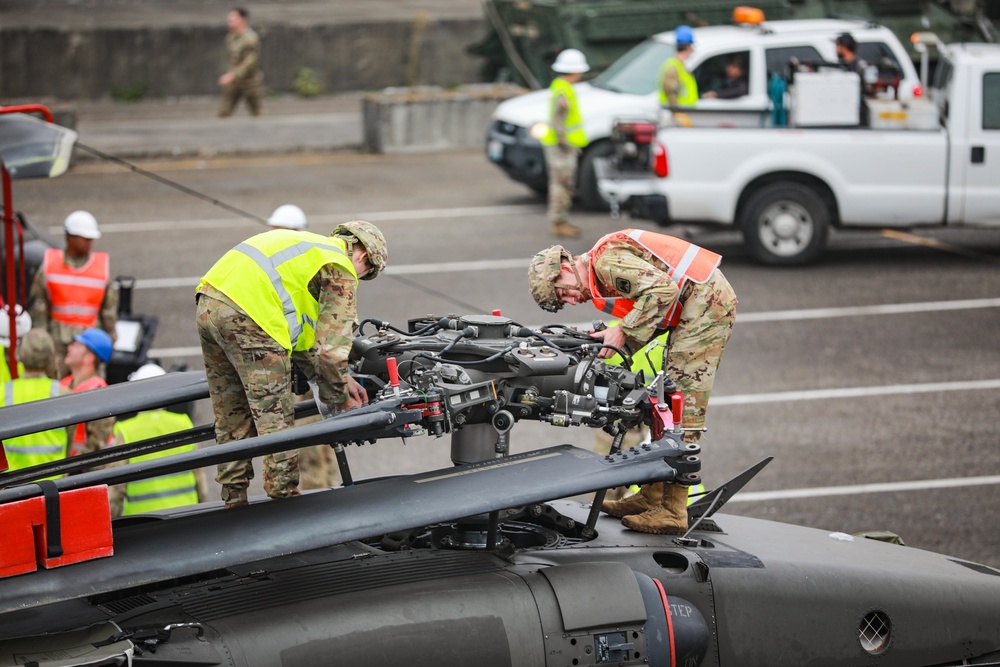 16th Combat Aviation Brigade Port Operations