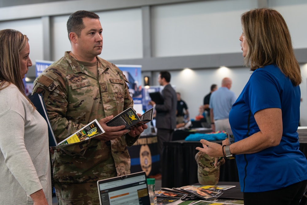 23 FSS connects Airmen with community through career fair