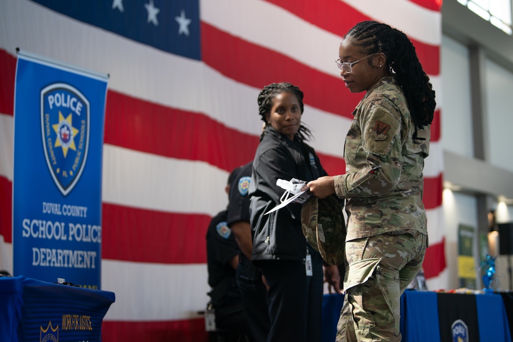 23 FSS connects Airmen with community through career fair