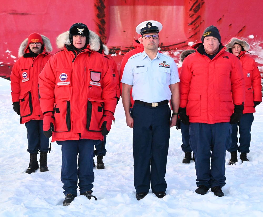 U.S. Coast Guard Cutter Healy reaches the North Pole