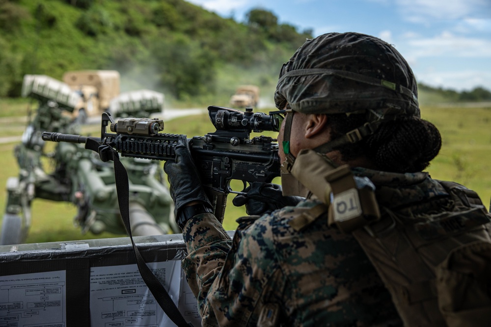 KAMANDAG 6 artillery live fire