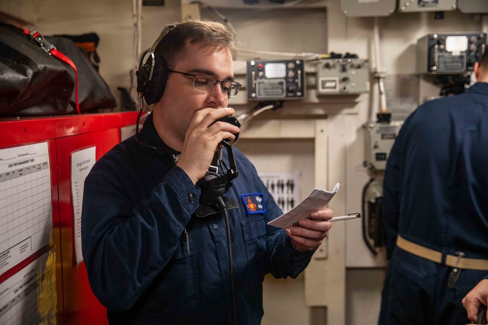 Daily Operations Onboard USS George H.W. Bush (CVN 77)