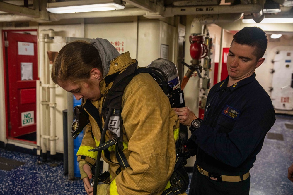 Daily Operations Onboard USS George H.W. Bush (CVN 77)