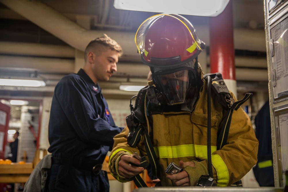 Daily Operations Onboard USS George H.W. Bush (CVN 77)