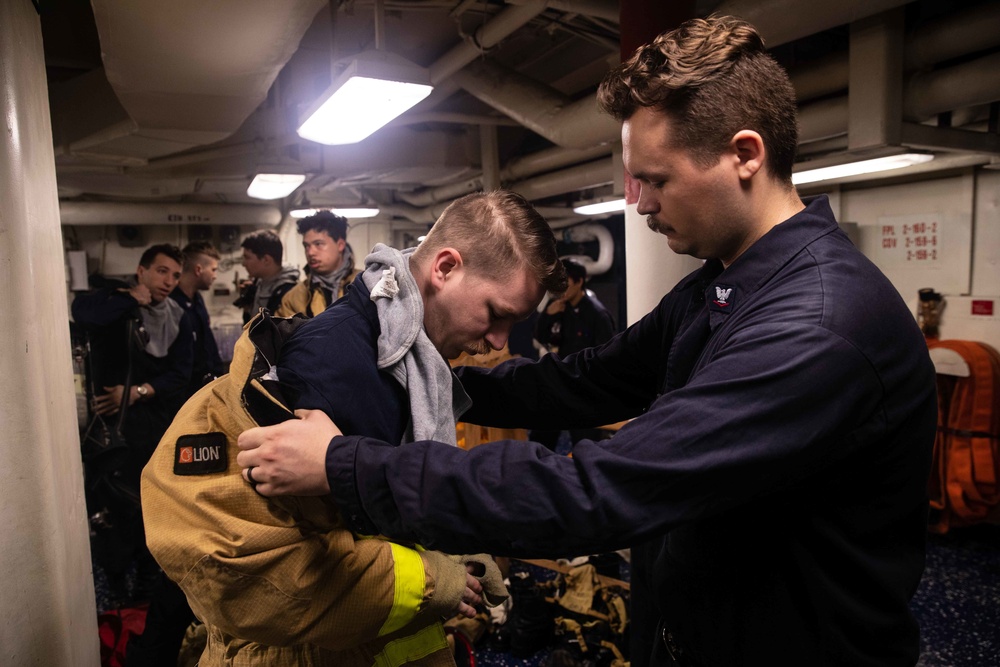 Daily Operations Onboard USS George H.W. Bush (CVN 77)