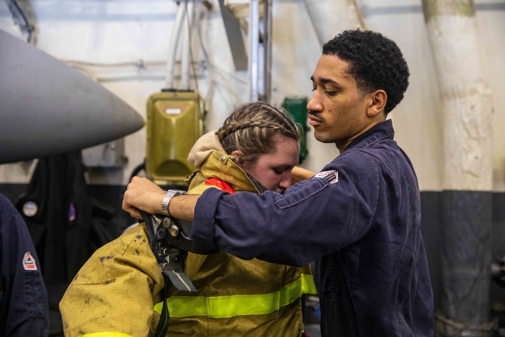 Daily Operations Onboard USS George H.W. Bush (CVN 77)