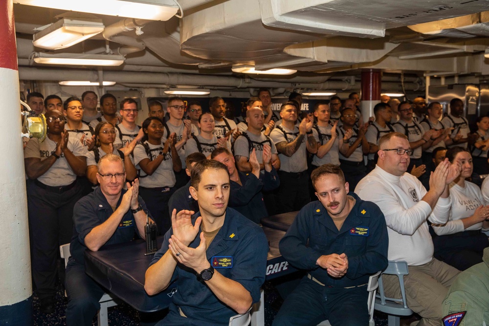 Daily Operations Onboard USS George H.W. Bush (CVN 77)