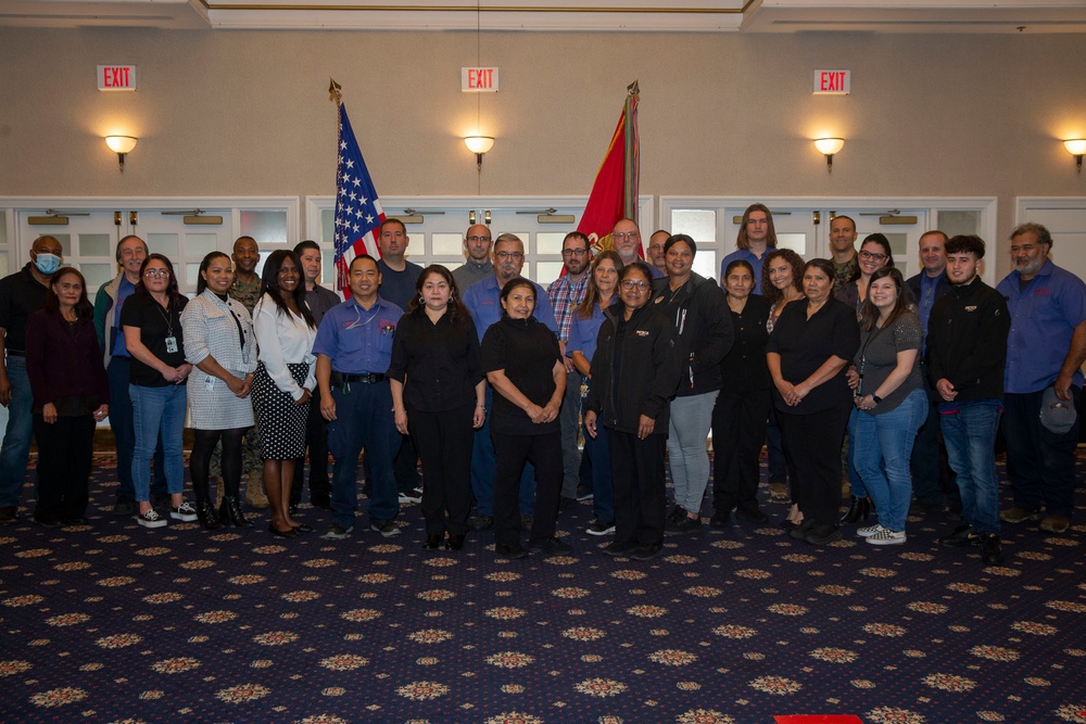 Civilian Award Ceremony held on Marine Corps Base Quantico