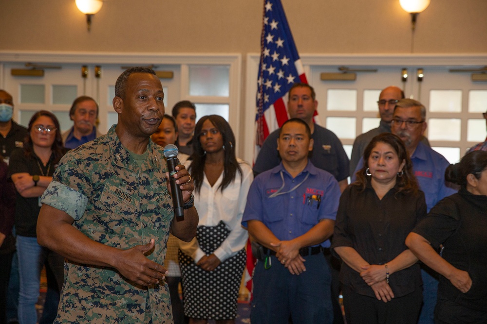 Civilian Award Ceremony held on Marine Corps Base Quantico