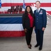 Photo of U.S. Air Force Col. Christopher Dunlap becoming 116th Air Control Wing commander during change-of-command ceremony.