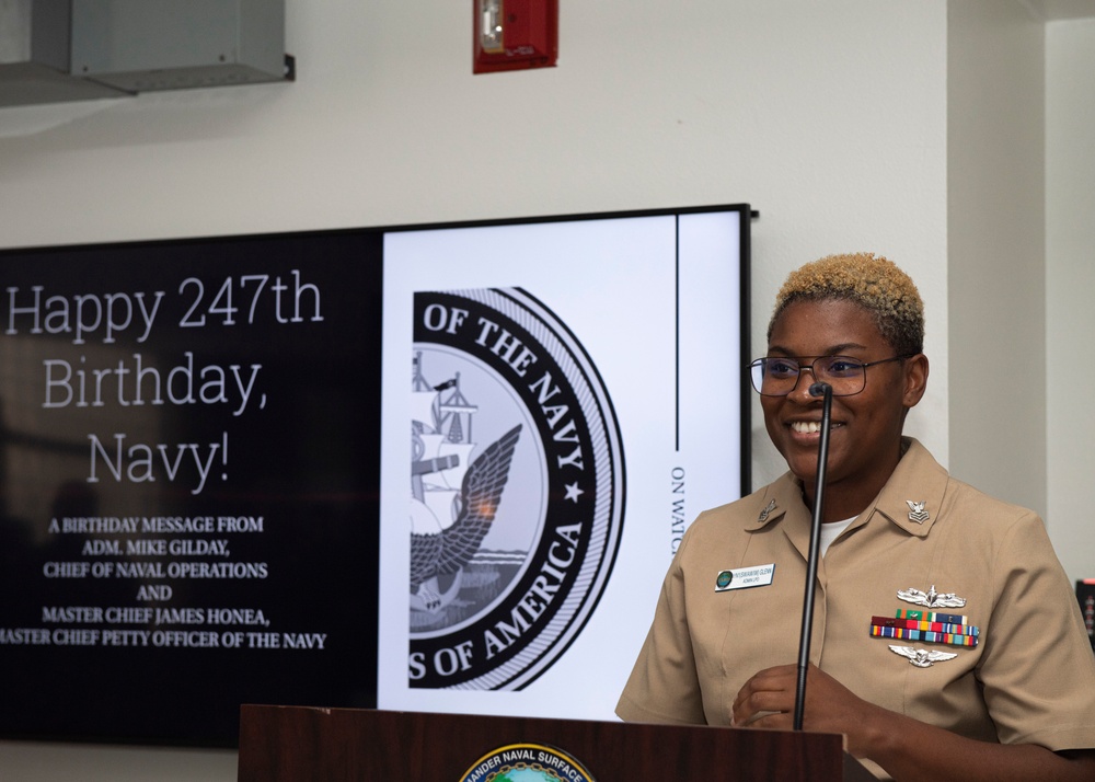 CNSP Celebrates Navy's 247th Birthday