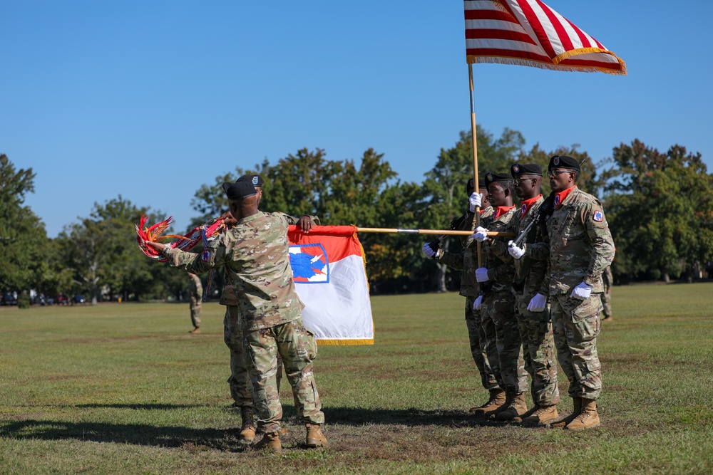 The Lion Brigade returns to Fort Bragg as a Corps Signal Brigade