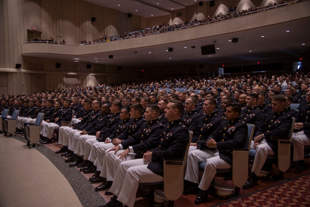 The Basic School Charlie Company 3-22 Graduation
