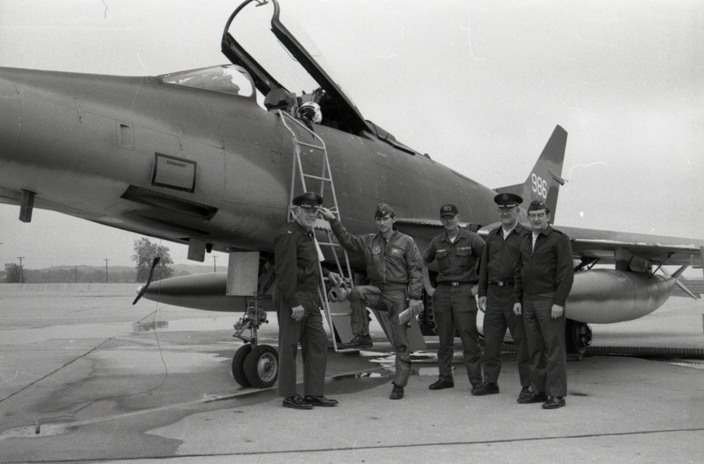 Last F-100C in Iowa ANG