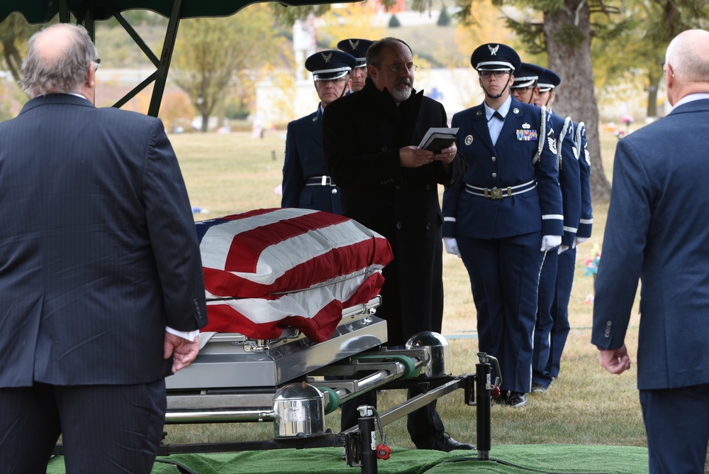 Funeral services for Col. Warren G. Nelson