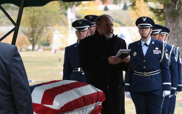 Funeral services for Col. Warren G. Nelson