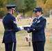 Flag presentation, Col. Warren Nelson