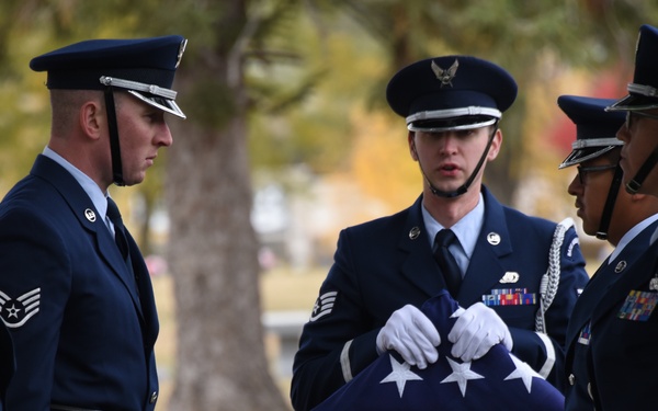 185h Honor Guard attends Col. Warren Nelson funeral