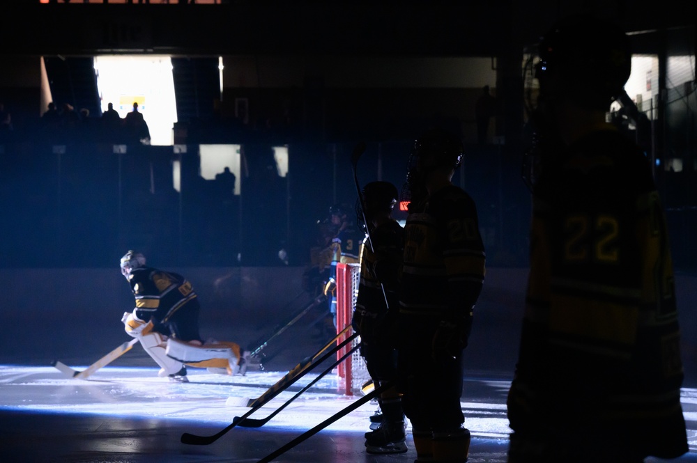 Nanooks, Huskies face off during military appreciation game