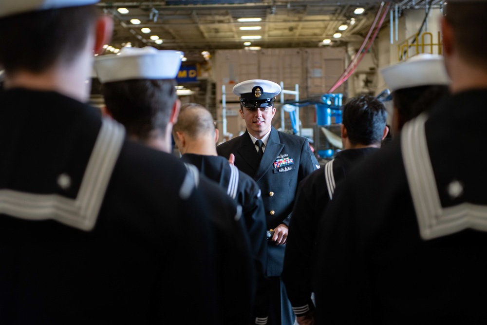 Truman is the flagship of the Harry S. Truman Carrier Strike Group and is currently in port aboard Naval Station Norfolk.