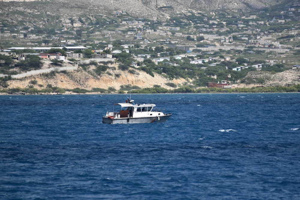 Coast Guard Cutter Northland Patrols near Port-au-Prince