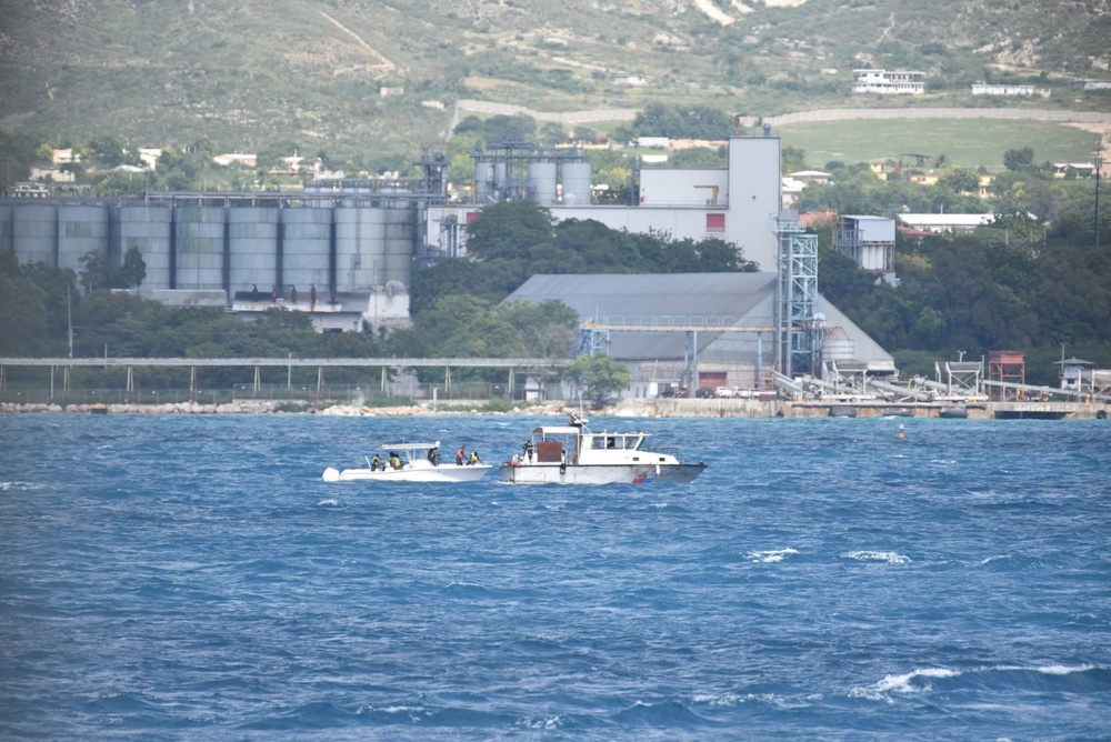 Coast Guard Cutter Northland Patrols near Port-au-Prince