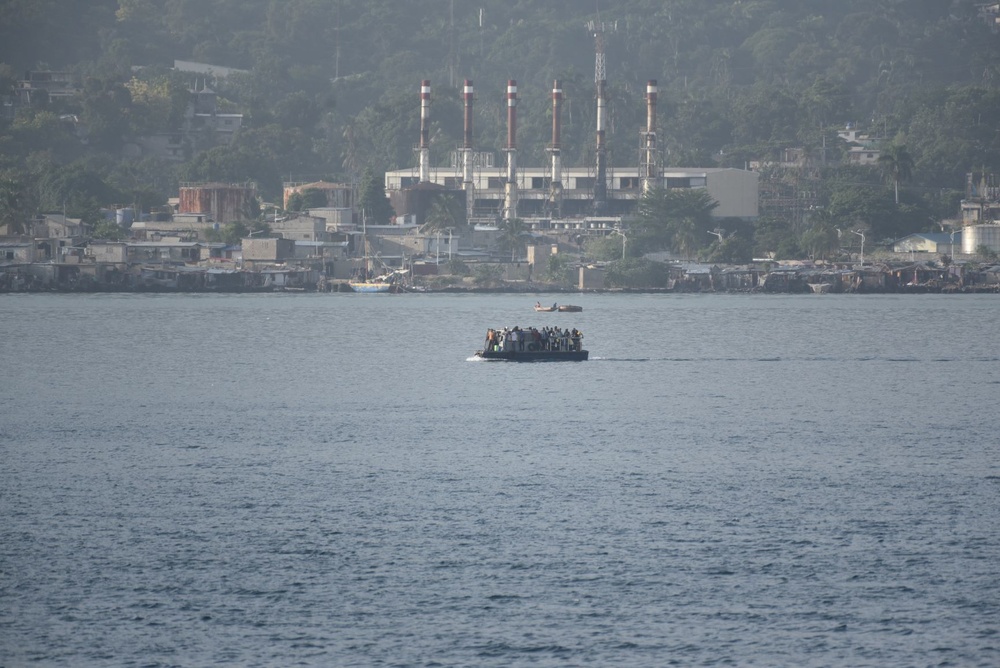 Coast Guard Cutter Northland Patrols near Port-au-Prince