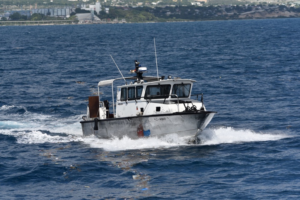 Coast Guard Cutter Northland Patrols near Port-au-Prince