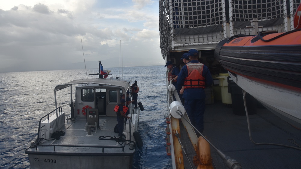 Coast Guard Cutter Northland Patrols near Port-au-Prince