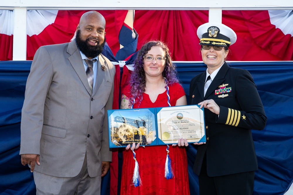 Norfolk Naval Shipyard Welcomes New Journeymen in Annual Apprentice Graduation