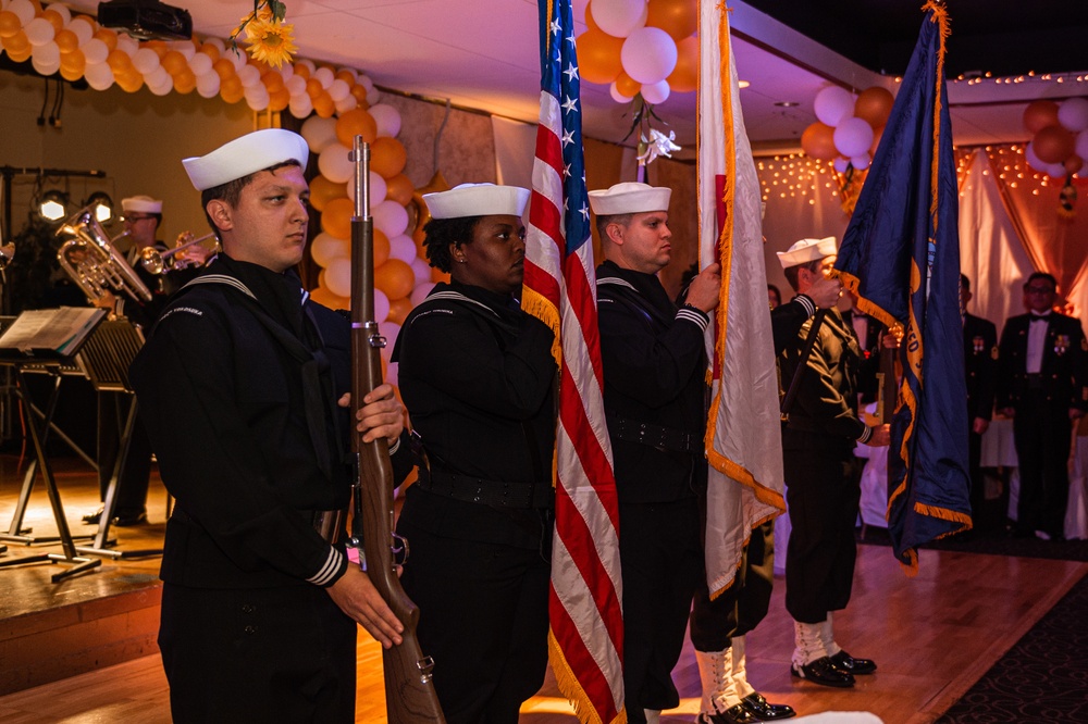 CFAY Hosts Navy Ball in Celebration of 247th Navy Birthday