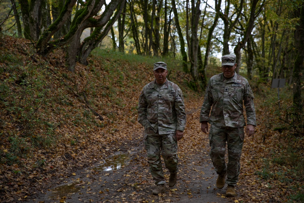 Task Force Nighthawk command team conducts site survey