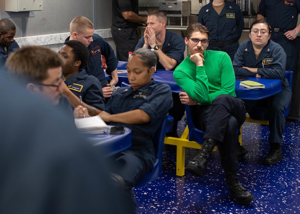 USS Tripoli Damage Control Training