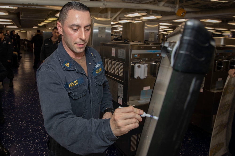 USS Tripoli Conducts Damage Control Training