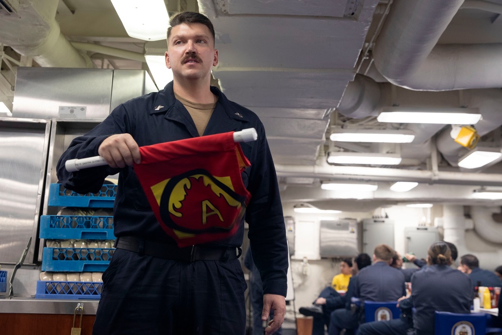 USS Tripoli Conducts Damage Control Training