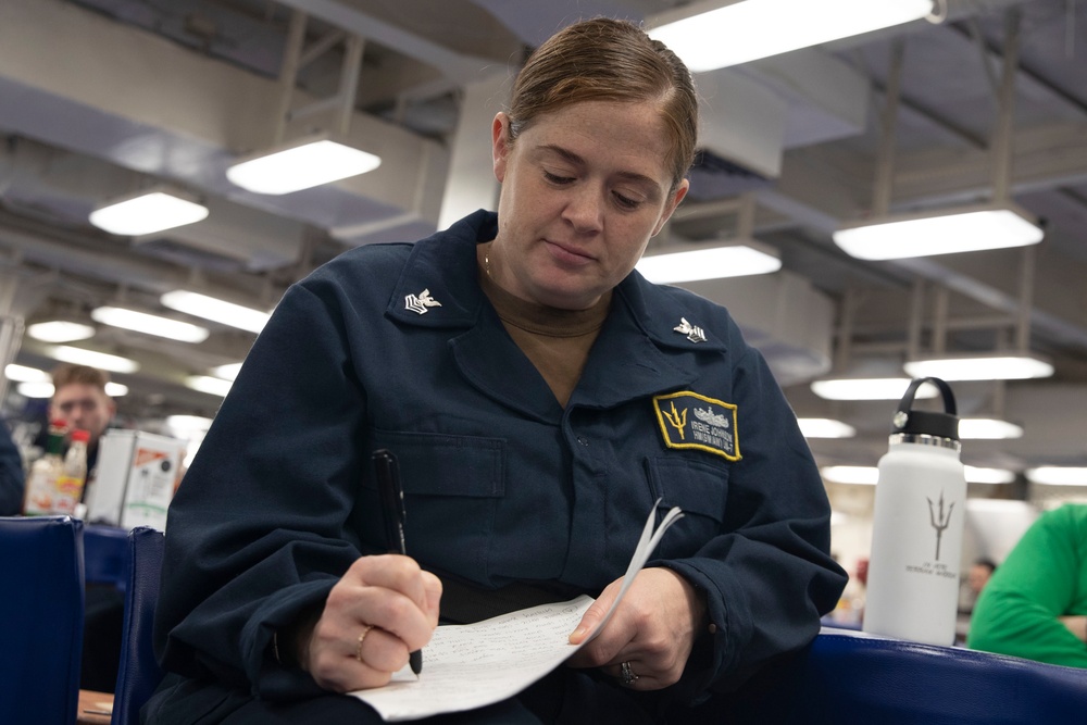 USS Tripoli Conducts Damage Control Training