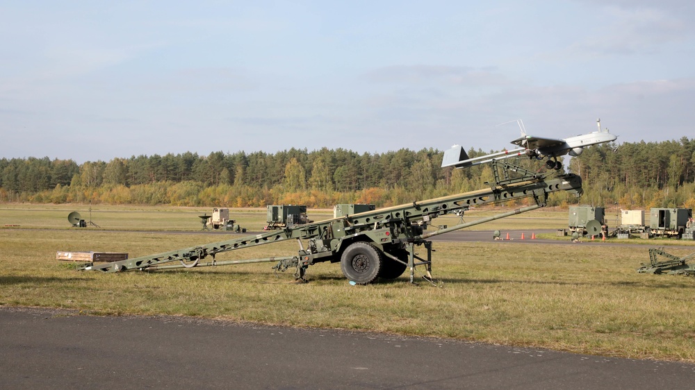 GREYWOLF Troopers Conduct Test Flight of an RQ-7B Shadow Tactical Unmanned Aircraft System