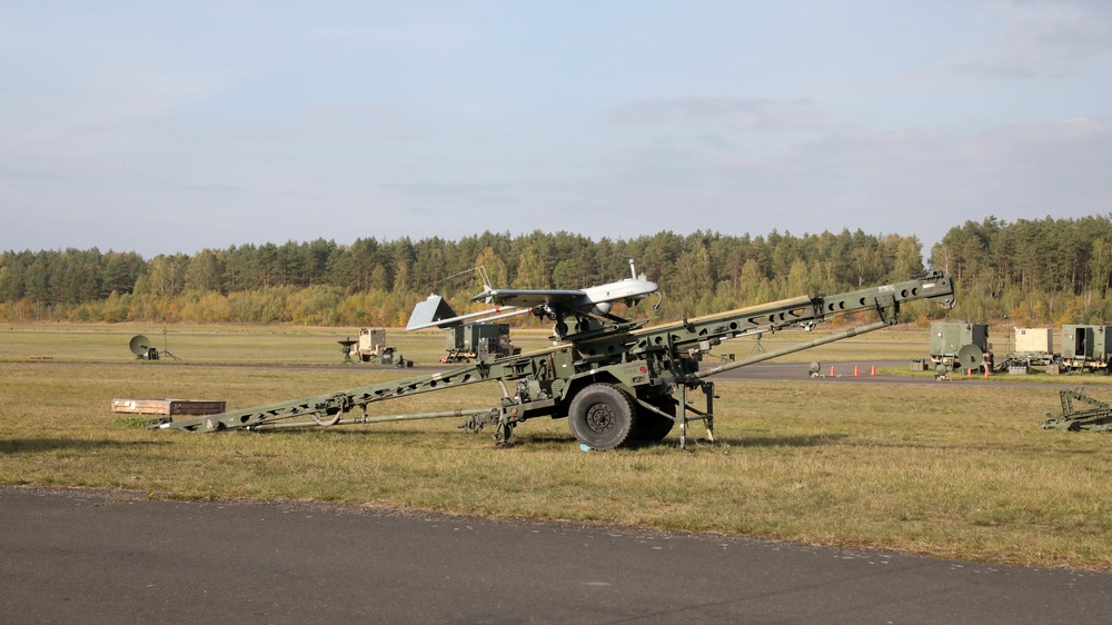 GREYWOLF Troopers Conduct Test Flight of an RQ-7B Shadow Tactical Unmanned Aircraft System