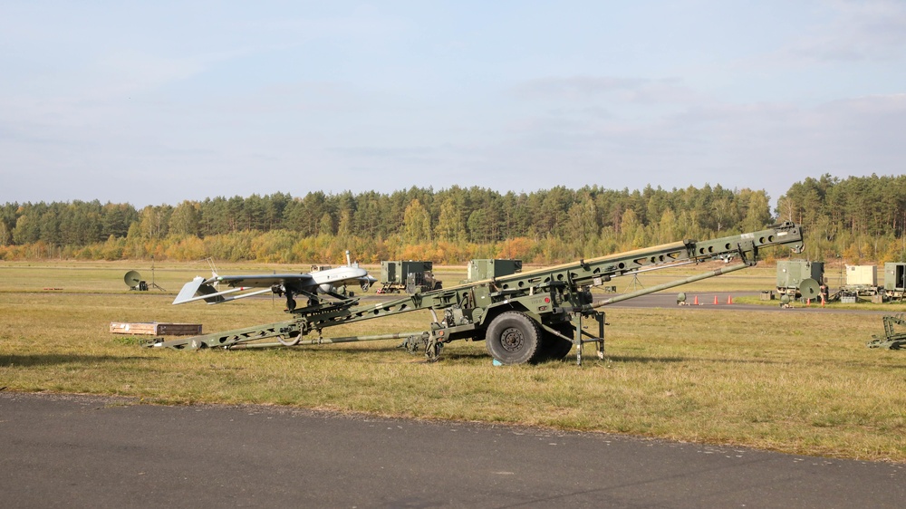 GREYWOLF Troopers Conduct Test Flight of an RQ-7B Shadow Tactical Unmanned Aircraft System