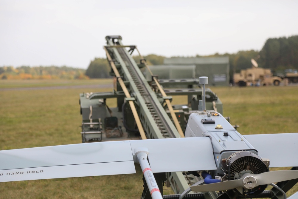 GREYWOLF Troopers Conduct Test Flight of an RQ-7B Shadow Tactical Unmanned Aircraft System