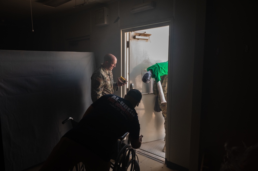 Fire safety week uses escape room to teach AUAB Airmen valuable skills