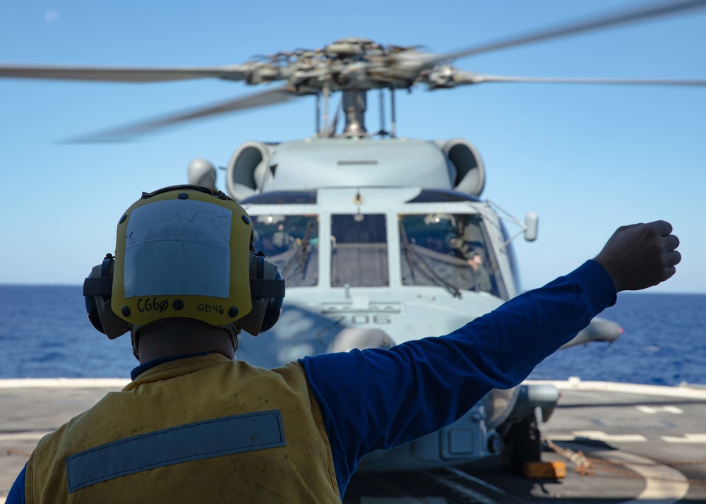 USS Normandy Deploys with the Gerald R. Ford Carrier Strike Group