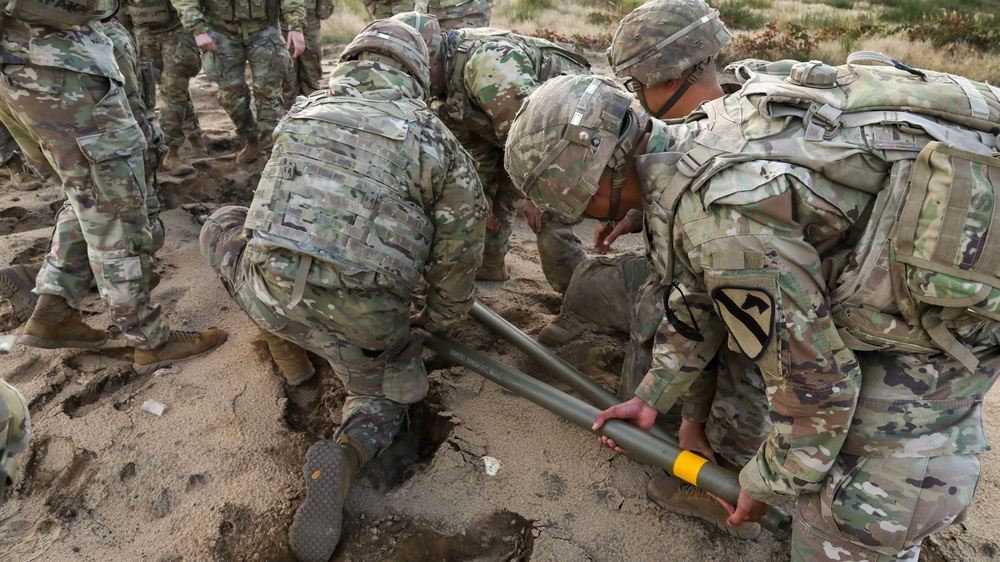 GREYWOLF Troopers Conduct Engineer Qualification Tables