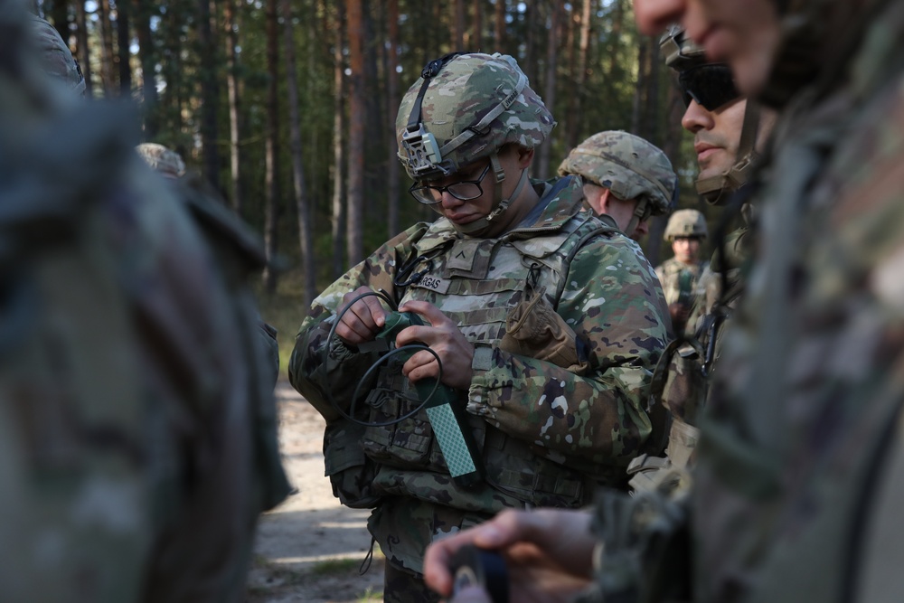 GREYWOLF Troopers Conduct Engineer Qualification Tables